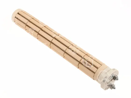 těleso topné 2200 W, 230 V, L=350 mm, 6 segmentů, keramické